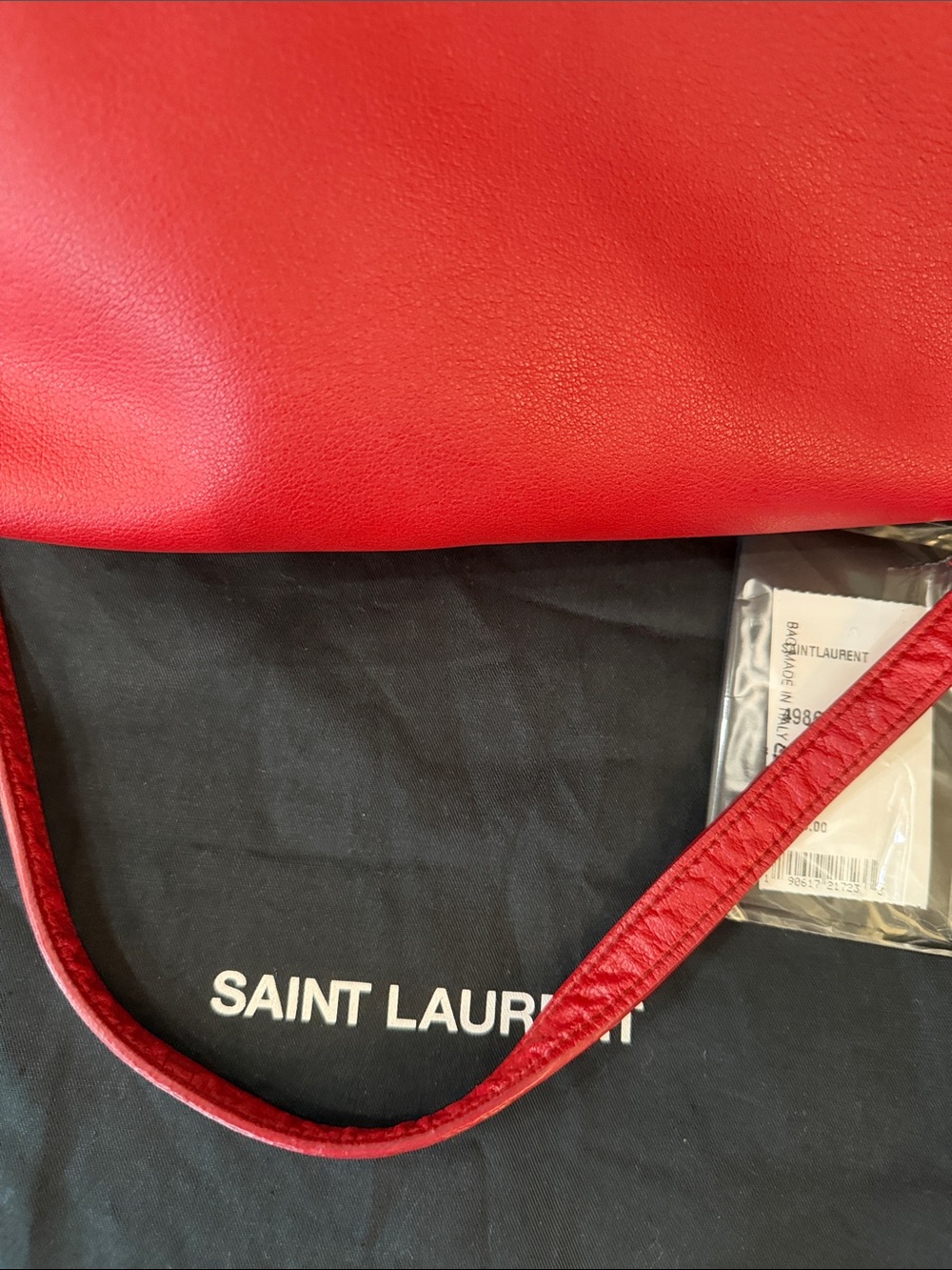 Saint Laurent Toy Leather Shopper Tote with Detachable Strap - Picture 4 of 15